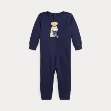 POLO BEAR FLEECE COVERALL