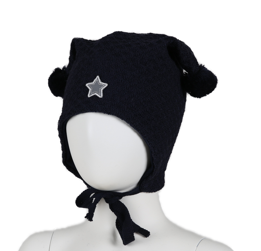 Kivat - Lue med Stjerne - Blå - Gutt - 1-8 år