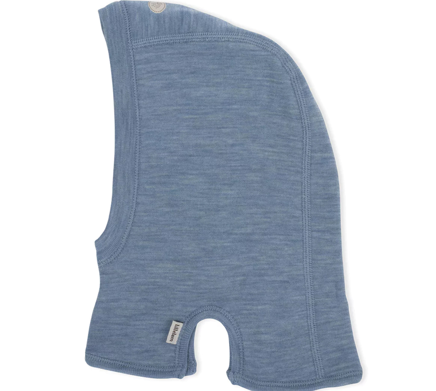 Lillelam – Balaclava med dobbel lag – Mellomblå – Gutt – 0 år