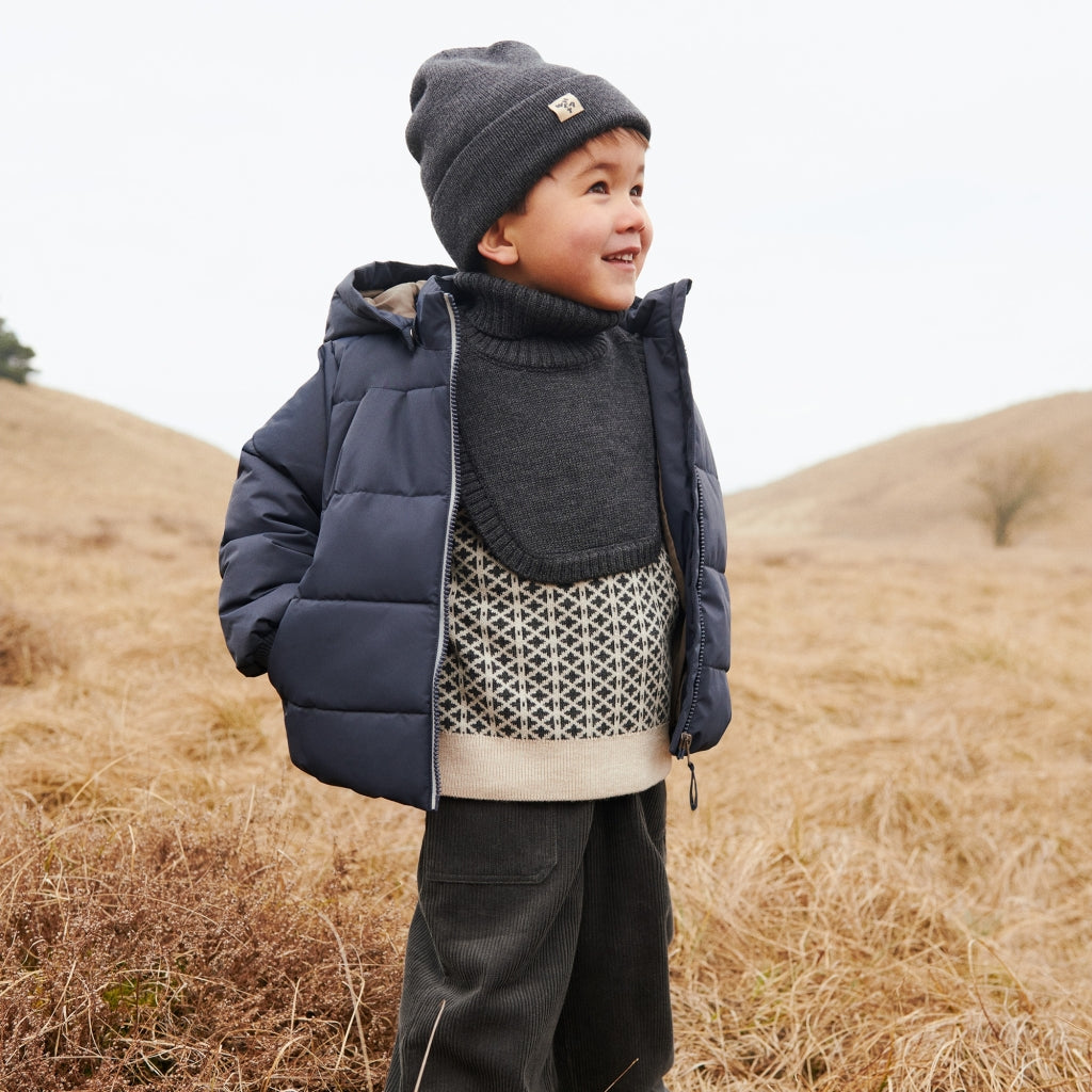 Wheat - Puffer jacket Cammoe - Blå - Gutt - 3-8 år