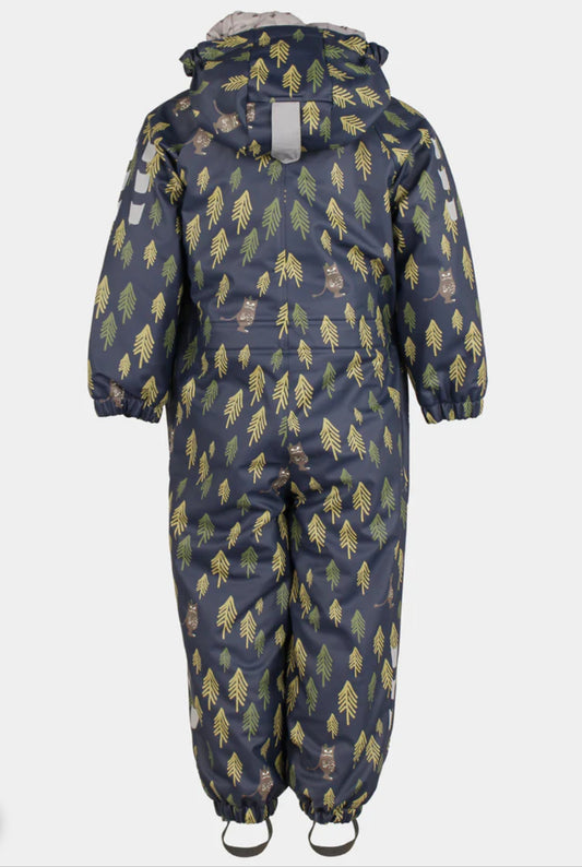 Kattnakken - Vinterregndress Slaps - Blå - Gutt - 86-116 cm