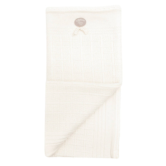 Lillelam - Pledd - Hvit - Unisex - Onesize
