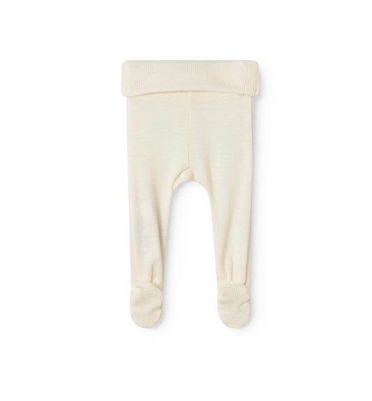 MarMar – Pixa Wool Rib bukse – Offwhite – Gutt – 0-1 år
