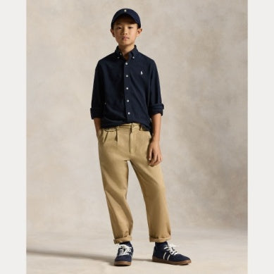Ralph Lauren - Skjorte - Mørkeblå - Gutt - 8-16