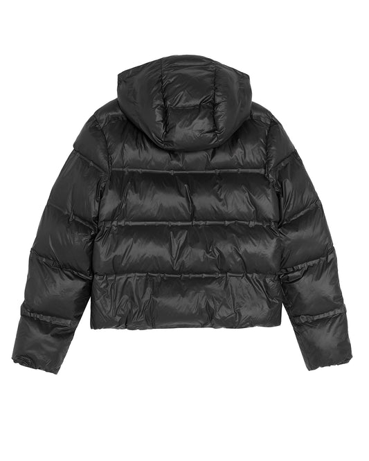 Lyle & Scott – Puffer Jacket – Sort – Gutt – 10–16 år