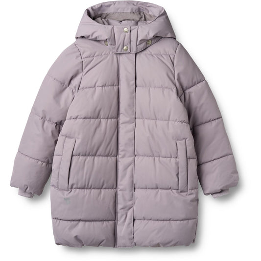 Wheat Puffer Coat Yrsa - Lilla - Jente - 6-12 år