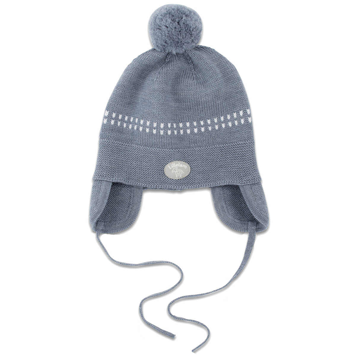 Lillelam -Lue - Classic - Mellomblå - Gutt - 36/38-50/52 cm