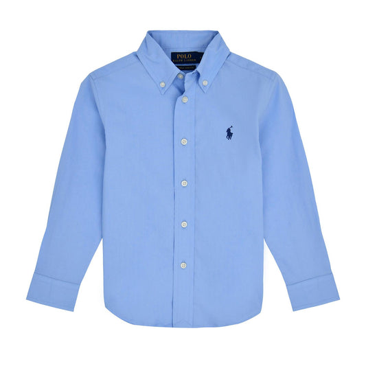 Polo Ralph Lauren – Poplinskjorte – Lyseblå – Gutt – 8-20 år