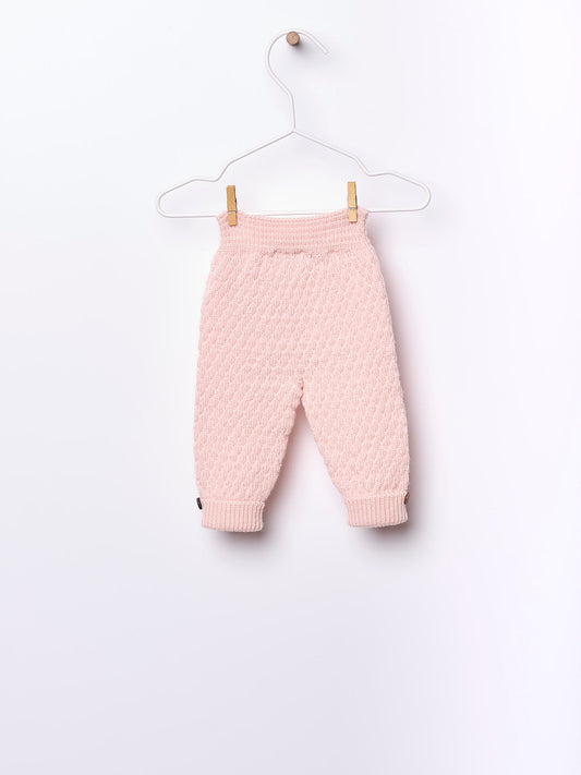 Wedoble - Ull Bukse - Jente - Rosa - 3-36 mnd