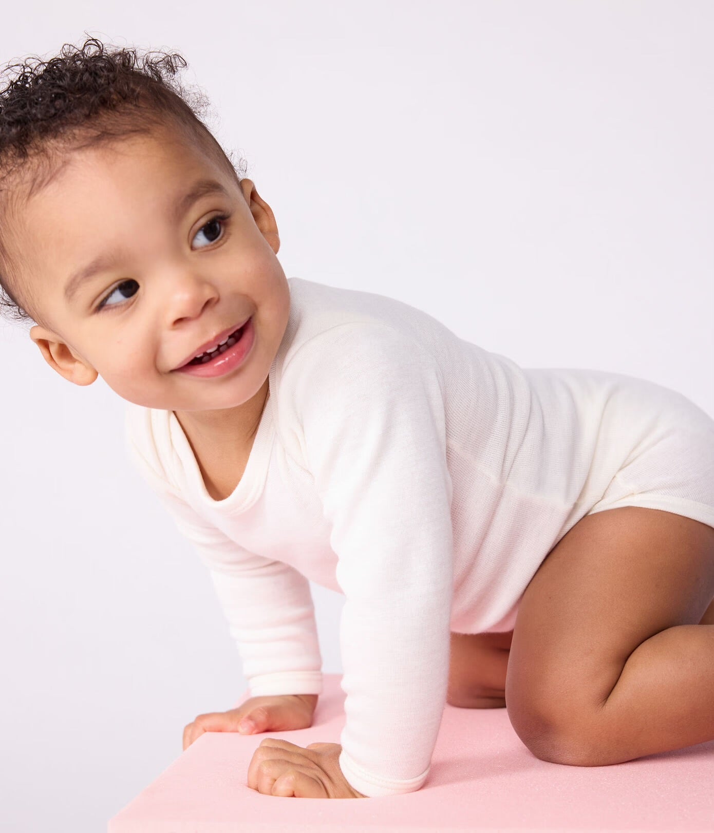 Petit Bateau - Ullbody - Offwhite - Unisex - 3-36 mnd