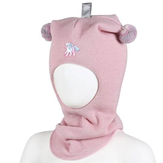Kivat - Balaclava med enhjørning - Rosa - Jente - 1-8 år