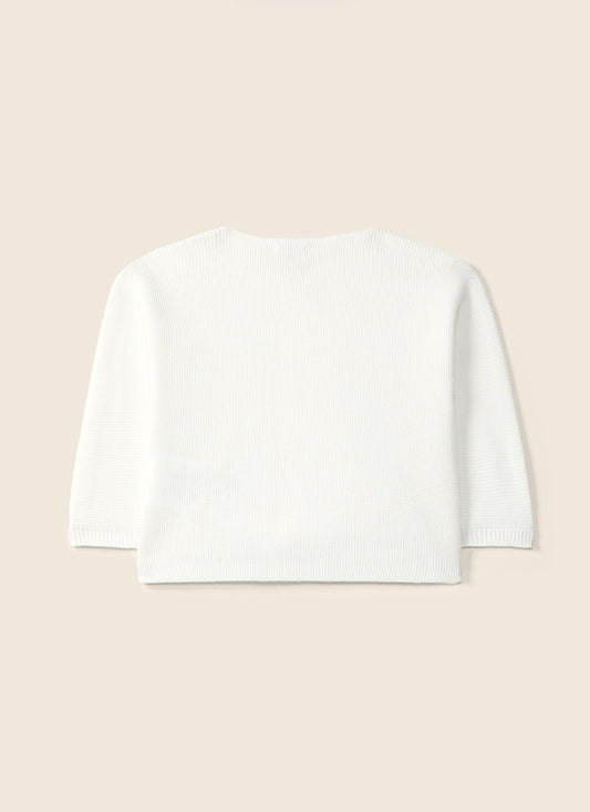 Wedoble - Cardigan -Jente - Offwhite - 6mn-4 år