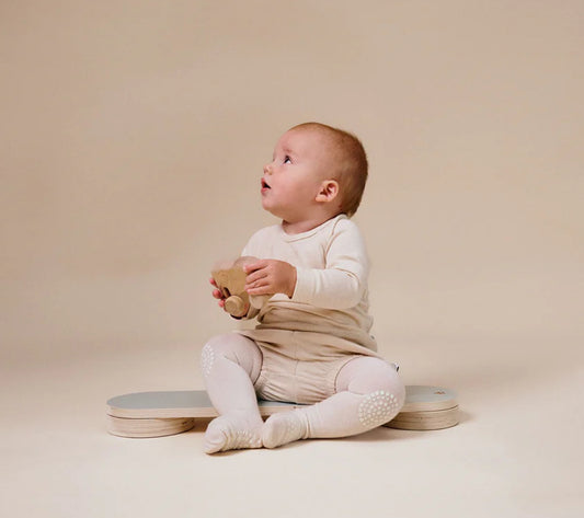 GOBABYGO - merino ull strømpebukse - off white - unisex -6-18 mnd