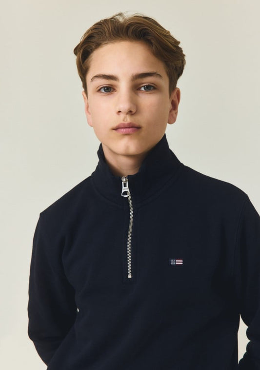 Lexington - Halfzip - Mørkeblå - Gutt - 11-16 år