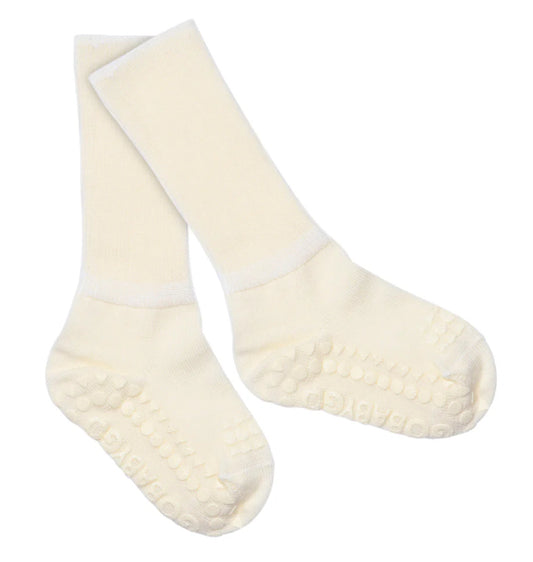 GOBABYGO - merino ull sokker - Off white - Unisex - 6-24 mnd