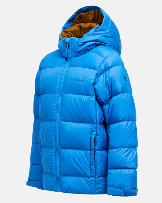 Peak Performance – Jr Frost Down Puffer Jacket – Mellomblå – Unisex – 8–15 år