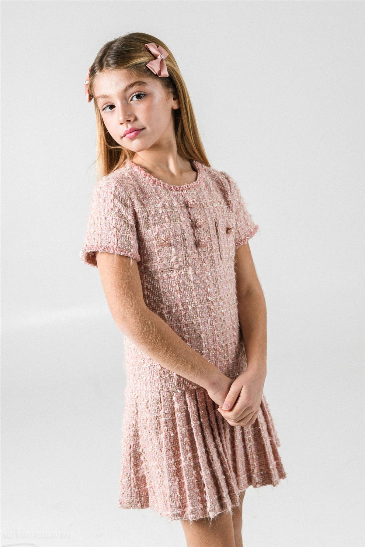 Prinsessefin - Charlotta Dress - Rosa - Jente - 4-14 år