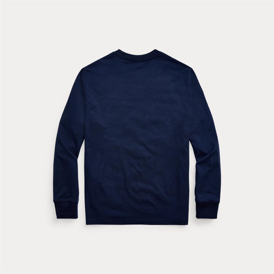 Polo Ralph Lauren – Tynn Genser med lang arm – Blå – Gutt – 8-20 år