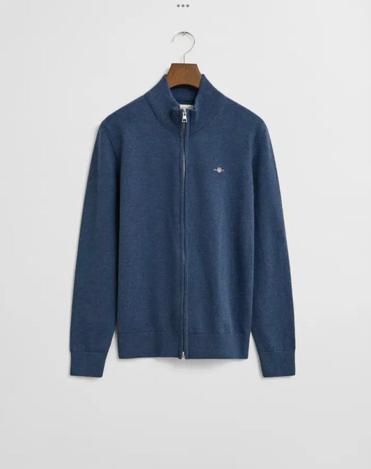 Gant - CASUAL COTTON CARDIGAN - Blå - Gutt - 9-16 år