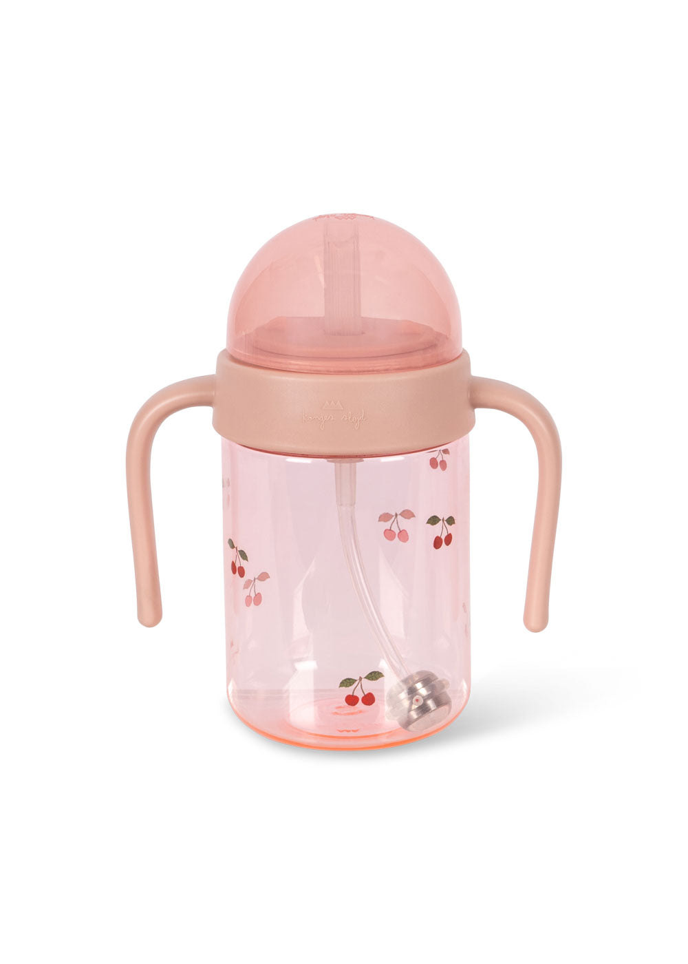 Konges Sløjd – Drikkeflaske med håndtak – Rosa – Jente – 1 år