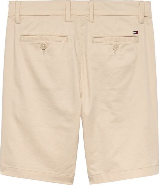 Tommy Hilfiger - Chinos shorts - Beige - Gutt - 8-16 år