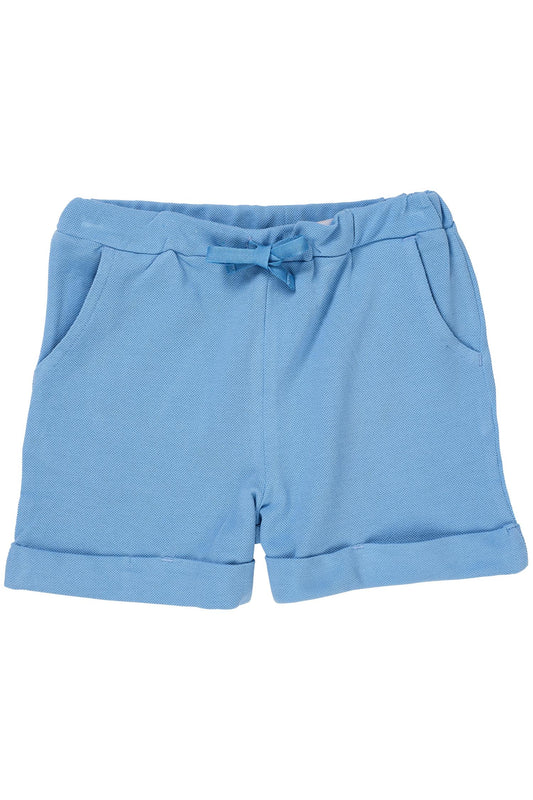 Piquetshorts i lyseblå fra Copenhagen Colors – Gutt 1–7 år.