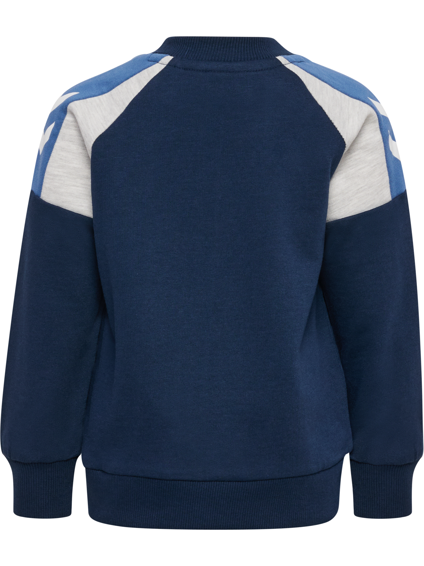 Hummel - - Reg Block Sweatshirt - Blå - Gutt - 74-110 cm