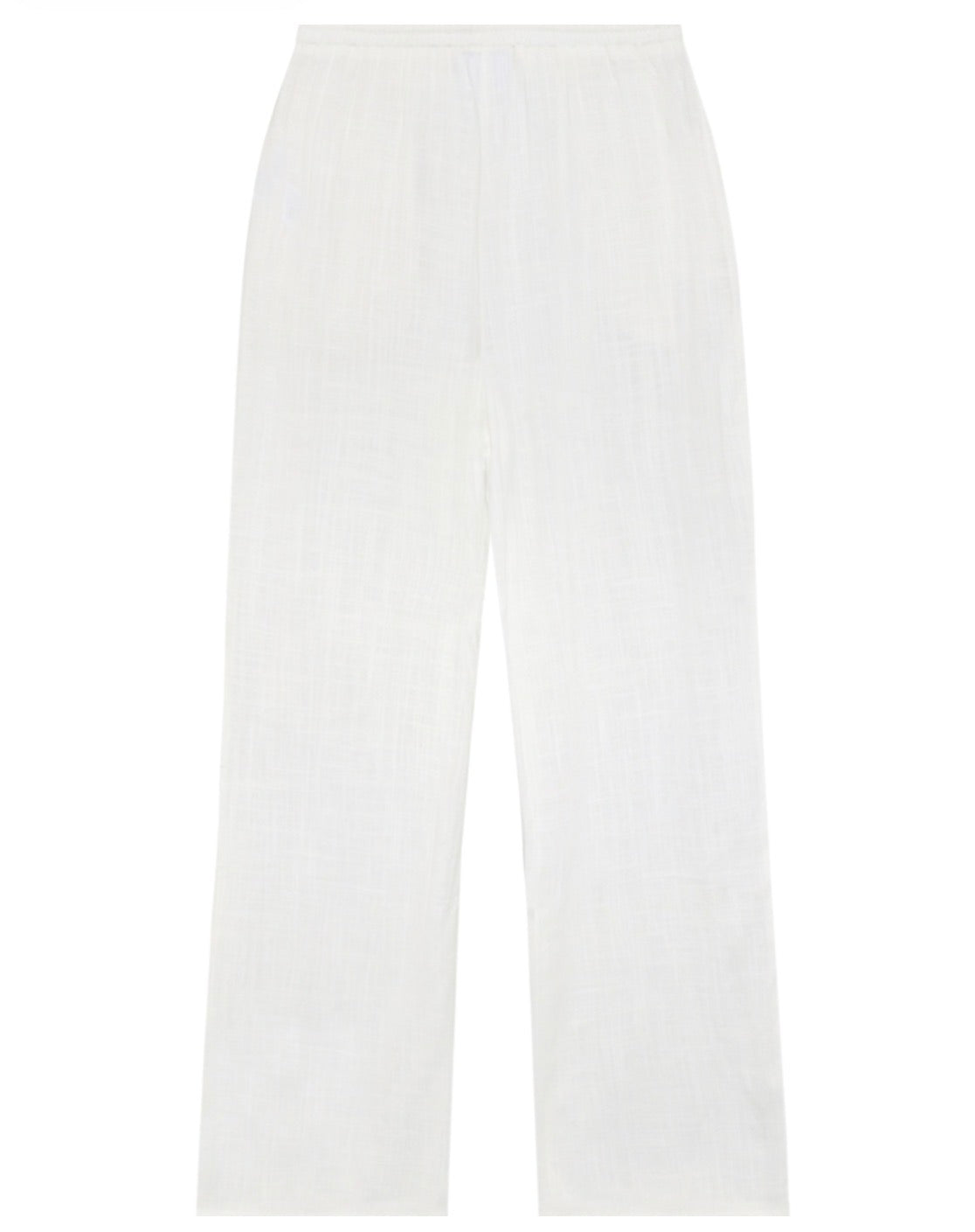 Grunt - Linbukse- Unisex -Hvit - 8-14 år