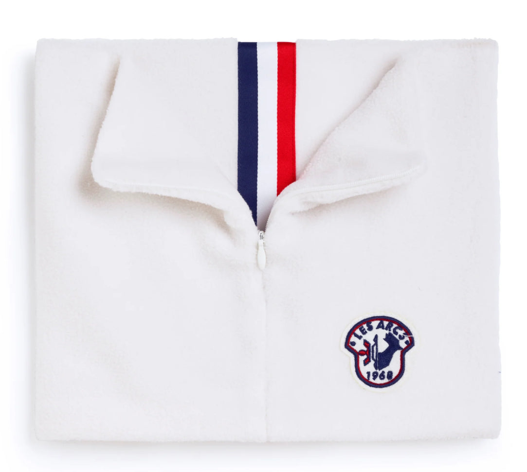 Les Arcs - Camille Limited Zip Neckwarmer - Blå - Unisex - Onesize