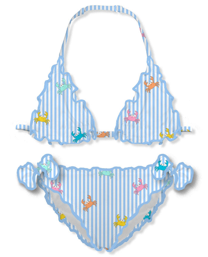 MC2 Saint Barth - Bikini - Jente - Blå - 12-16 år