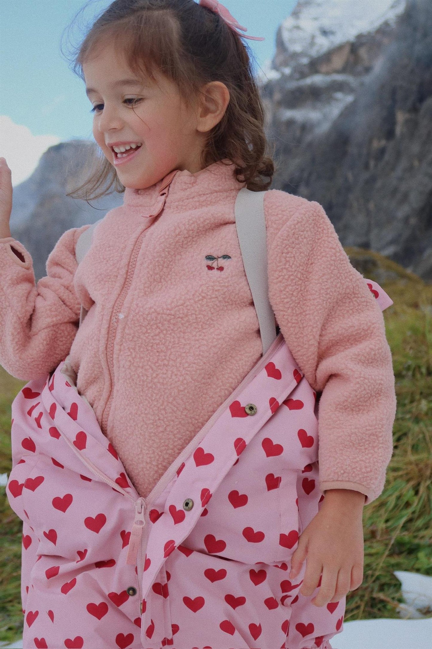 Konges Sløyd - Thermy fleece jakke - Jente - 1-8 år - Sesong - FW 26
