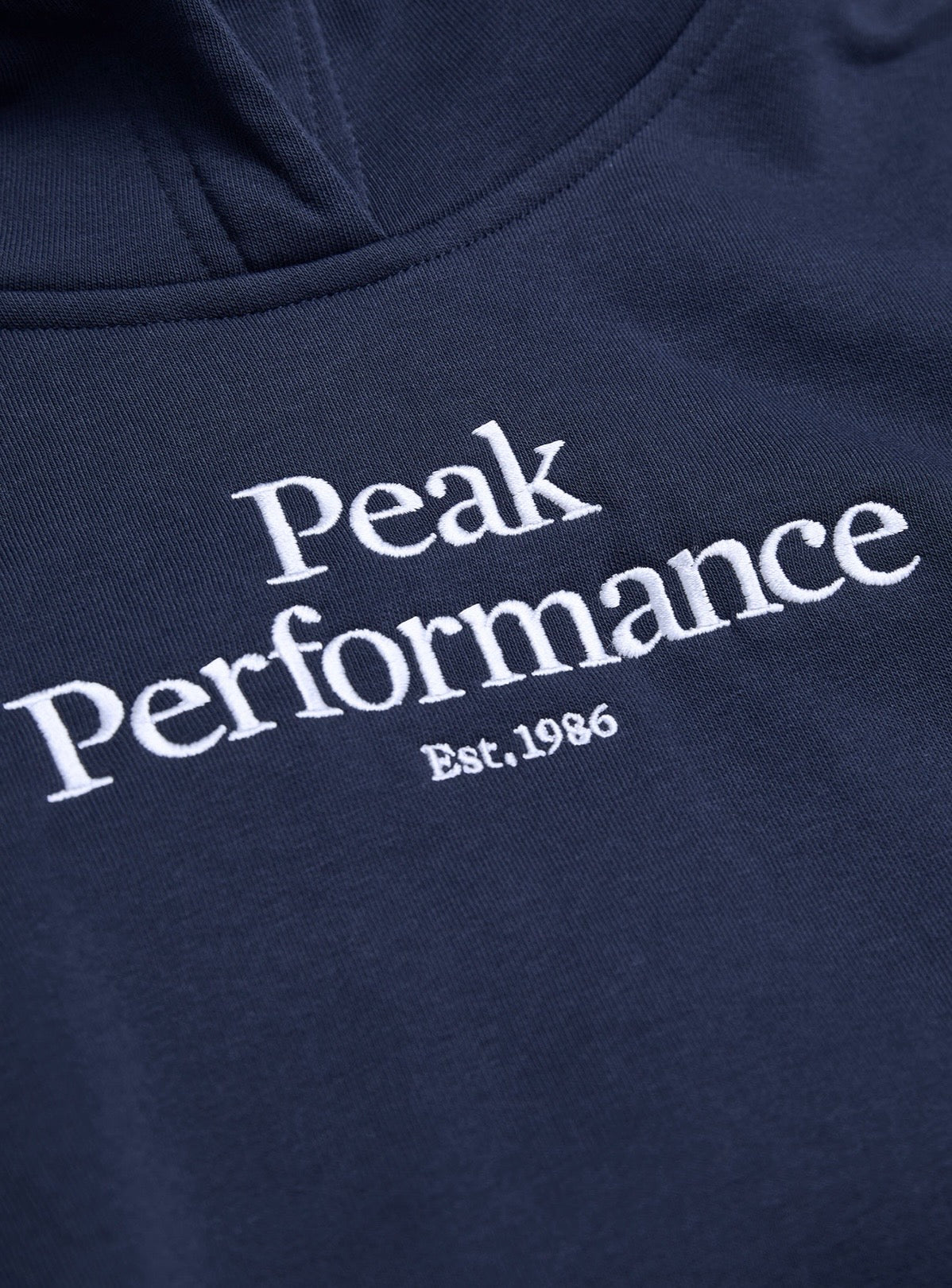 Peak Performance - Hettegenser - Mørkeblå - Unisex - 140-170 cm