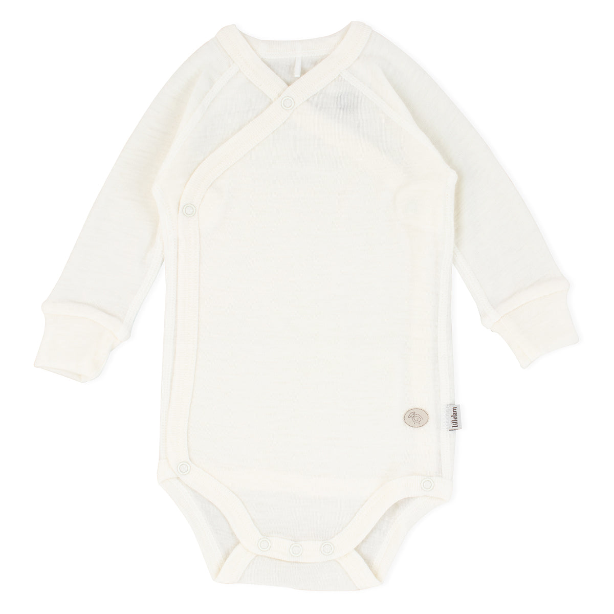Lillelam – Ullbody med omslag – Offwhite – Unisex – 0 år