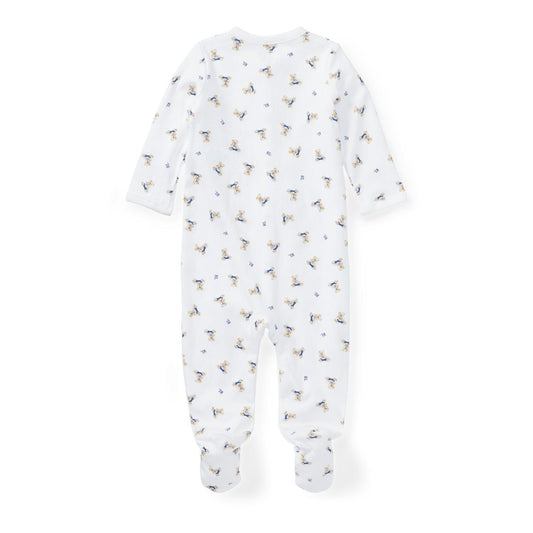 Polo Ralph Lauren - bamsepysj - hvit - gutt - 0-6 måneder