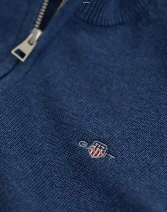 Gant - CASUAL COTTON CARDIGAN - Blå - Gutt - 9-16 år