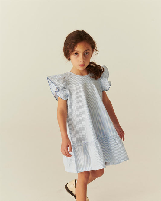 Copenhagen Colors - kjole - Blå - Jente - 1-8 år