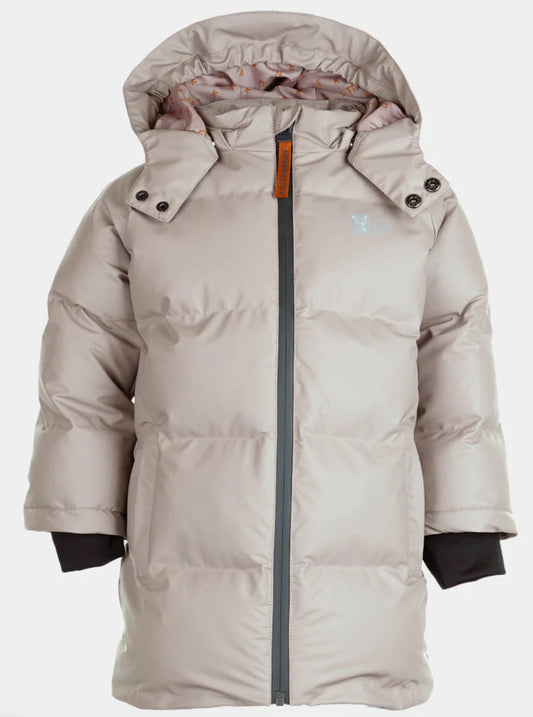 Kattnakken - Boblejakke sludd - Beige - Unisex - 3-6 år