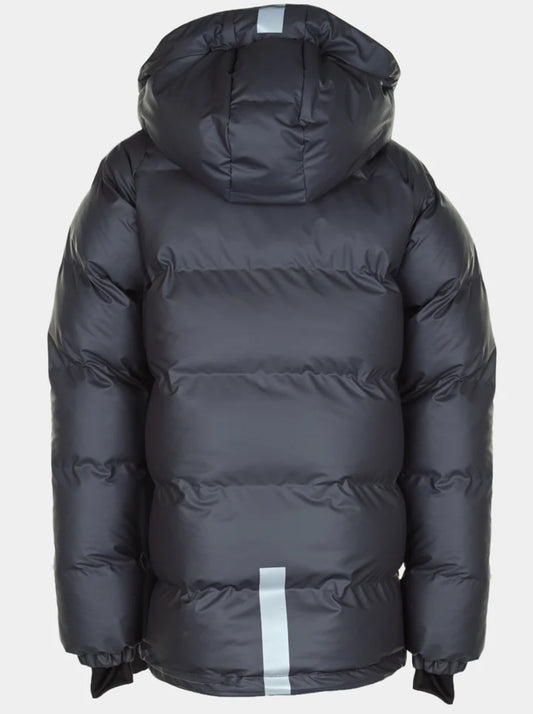 Kattnakken - Boblejakke sludd junior - Unisex - svart - 7-12 år