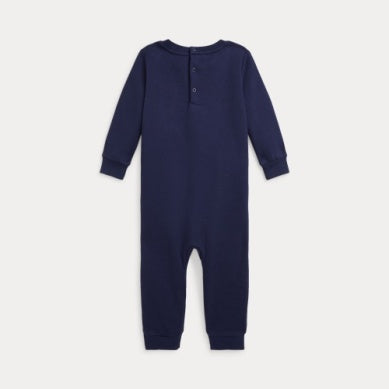 POLO BEAR FLEECE COVERALL
