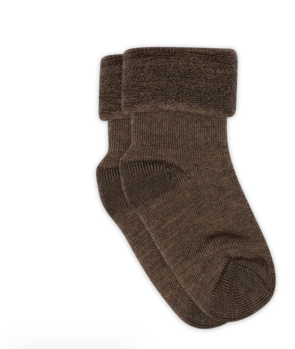 Wool baby socks