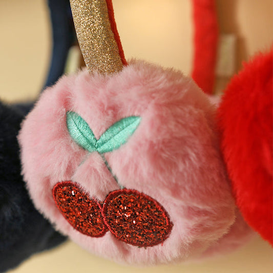 Rockahula - Cherful Cherry Earmuffs - Rosa - Jente