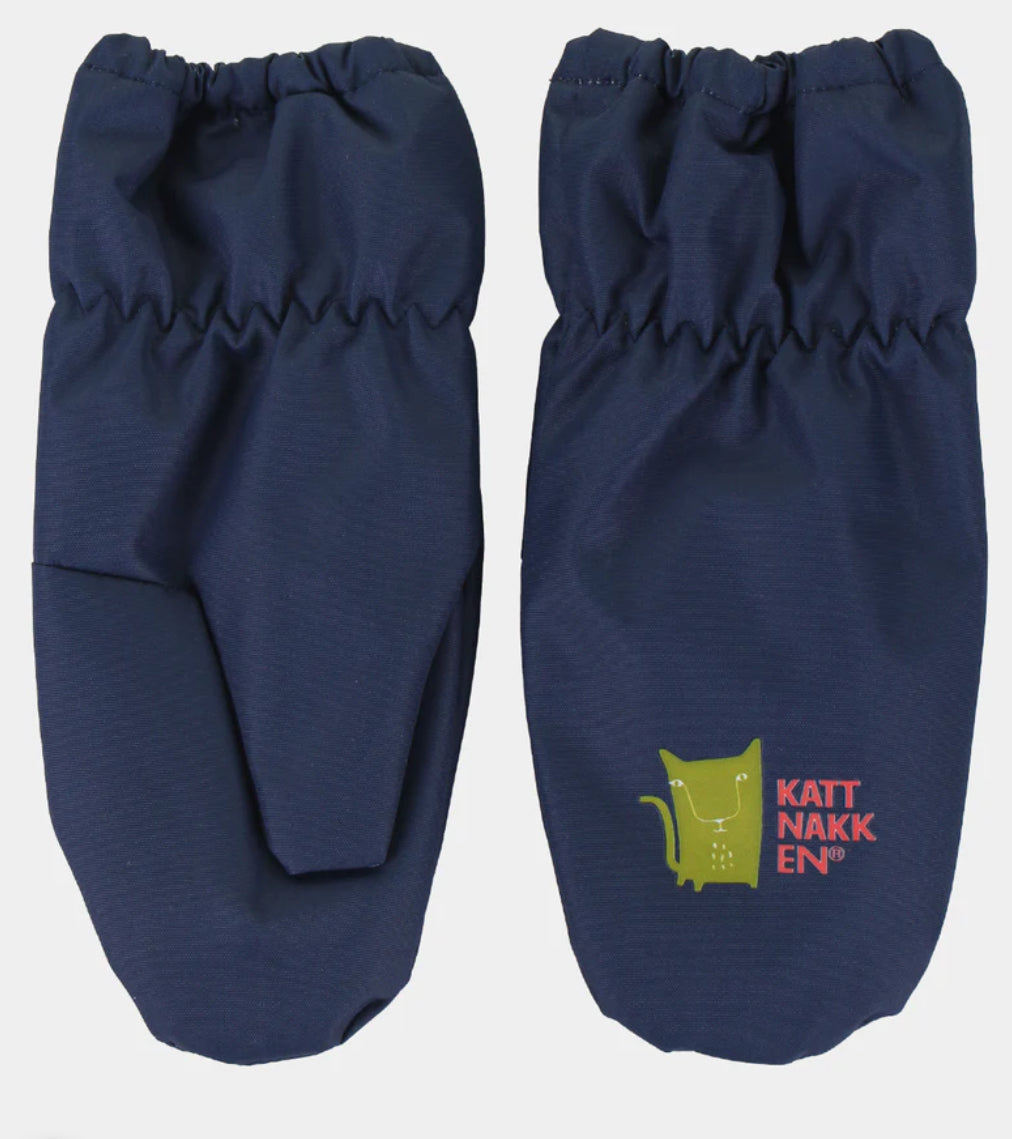 Kattnakken – Polvotter varme og myke – Blå – Unisex – 0-6 år