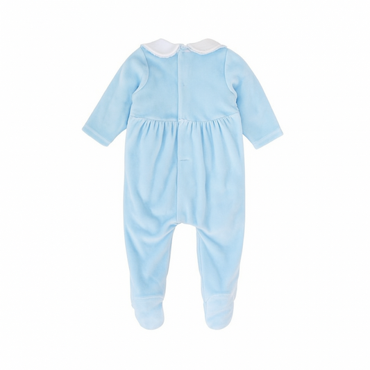 Babidu-  Sparkedrakt  - Lyseblå  - Gutt  - str. 1-6 mnd.