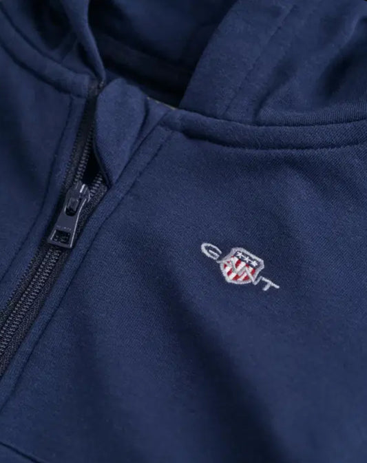 Gant hettejakke blå gutt