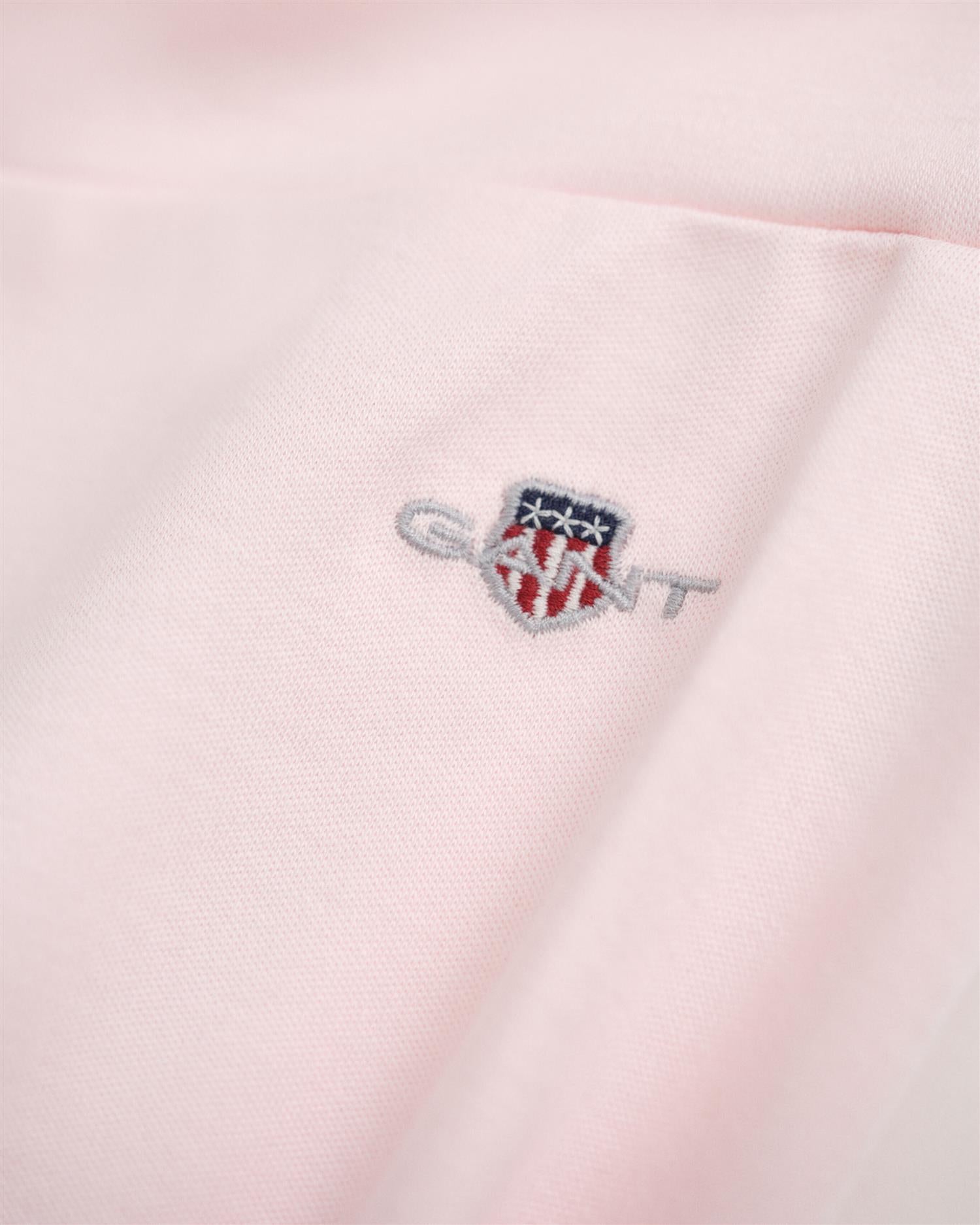 Rosa Gant Shield leggings i økologisk bomull jente 1–9 mnd