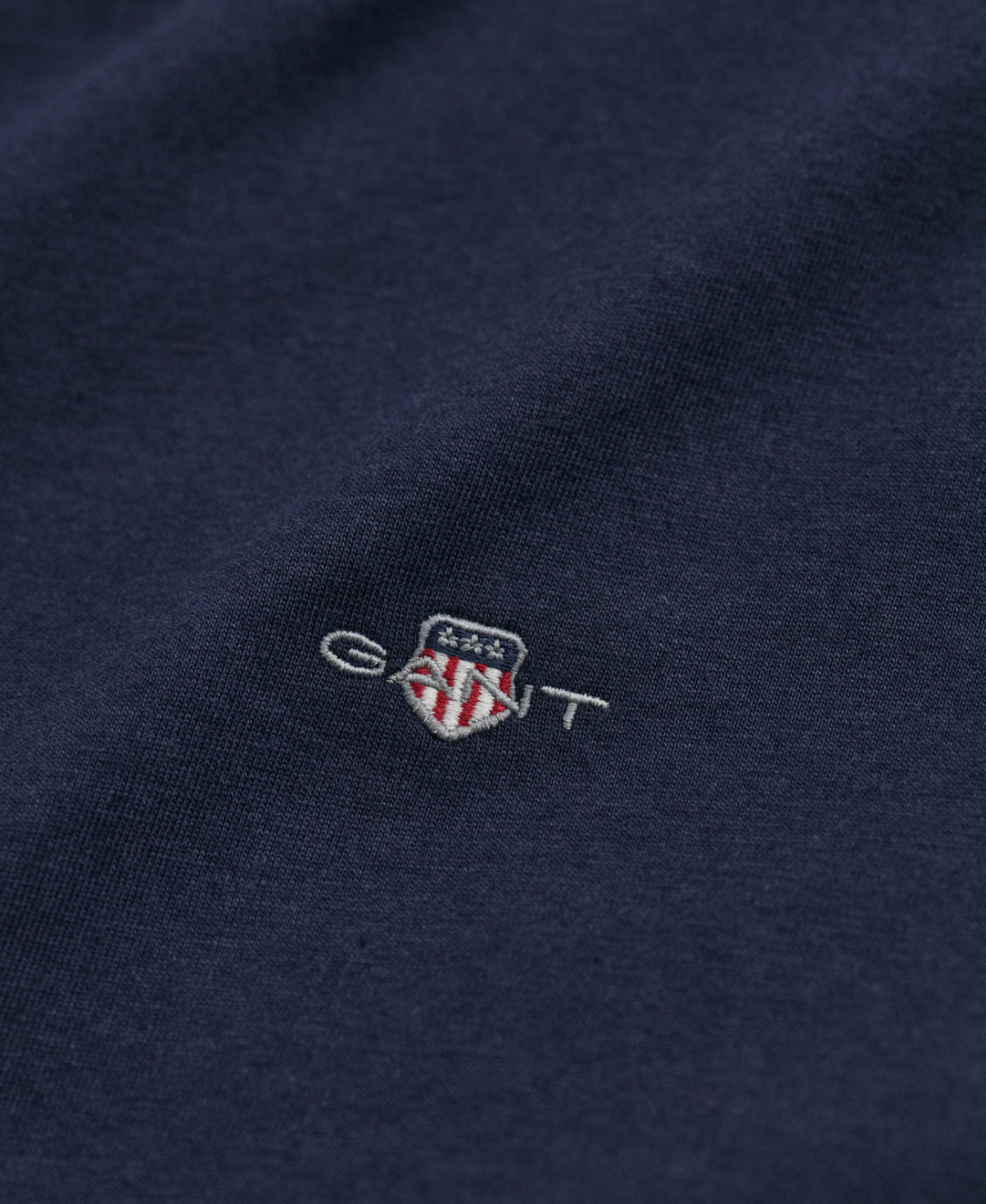 Mørkeblå Gant Shield T-skjorte med logo unisex 9–16 år