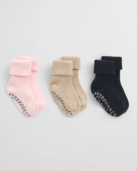 Gant Socks 3-pack rosa jente