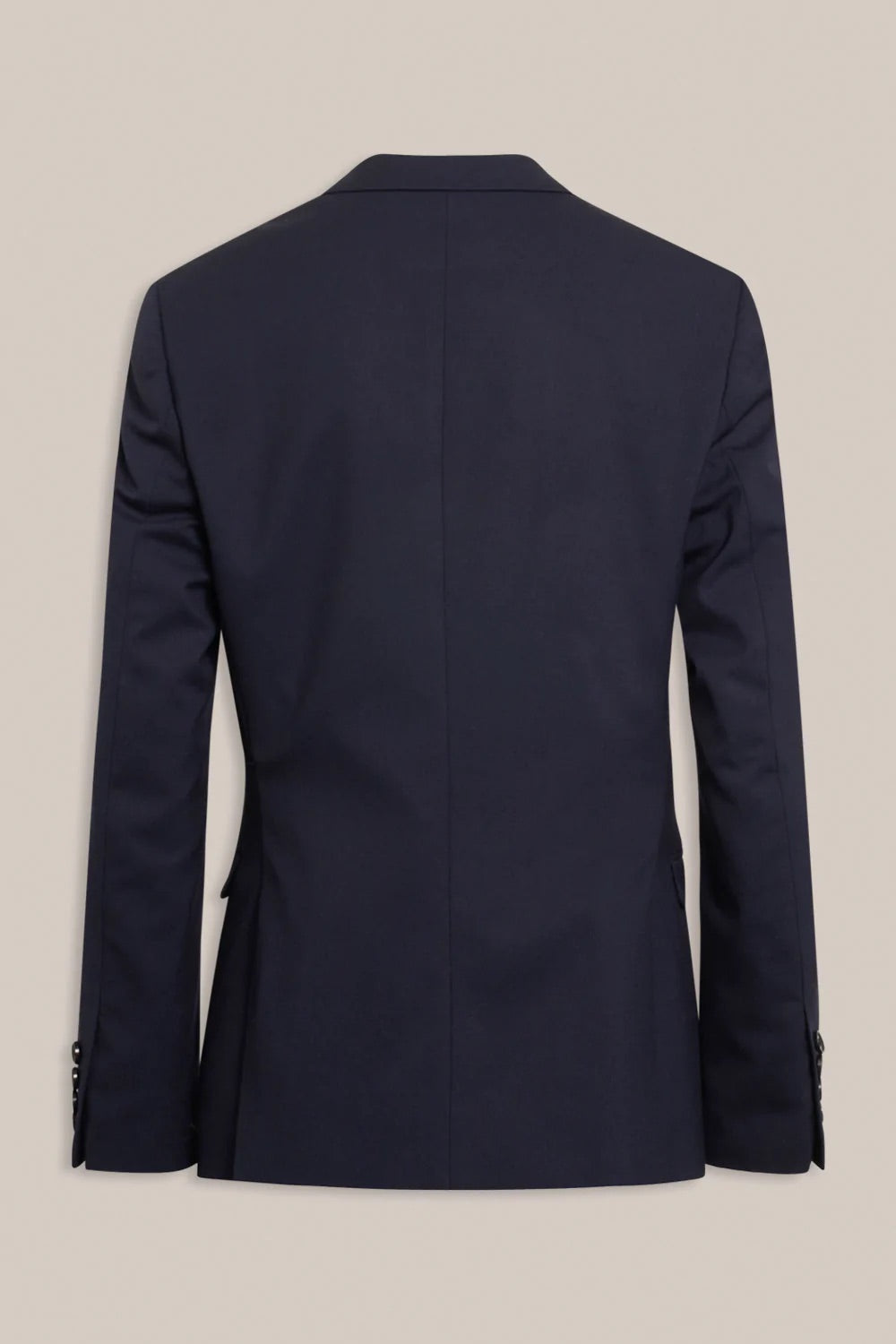 Grunt Kalle mørkeblå blazer til gutt 12–14 år – klassisk dressjakke med smal passform
