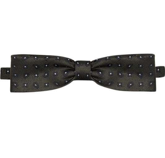 Mørk grønn sløyfe med mønster fra Grunt – gutt