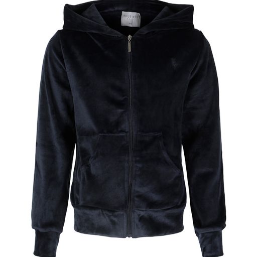 Hermine velourjakke fra Vilje & Ve i navy – Jente